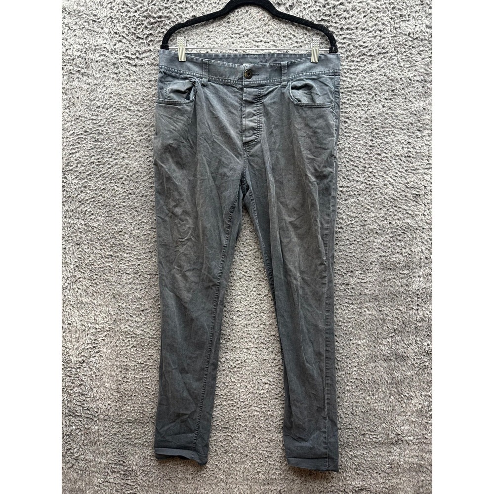 James Perse 5-Pocket Garment Dyed Yarn Distressed Button-Fly Jeans Mens Size 32